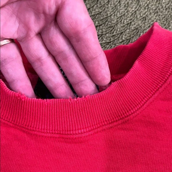 Vintage Ralph Lauren Polo red sweatshirt - Picture 4 of 7